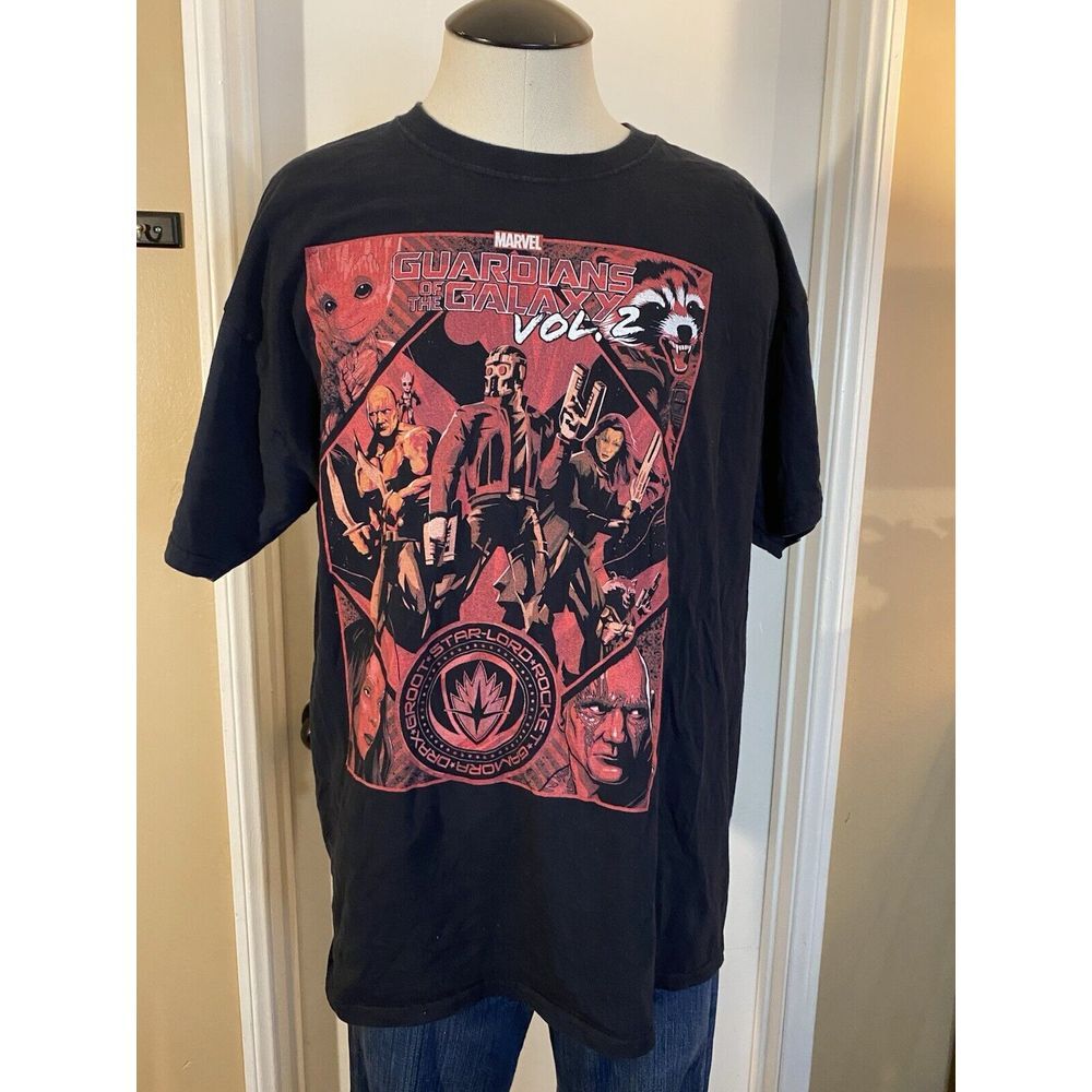 Marvel Guardians Of The Galaxy Vol.2 2016 Nintendo Tag Size M